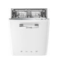 Smeg Selection STFABWH3 50's Style Lavastoviglie a libera installazione cm. 60 - 13 coperti - bianco