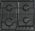 De Longhi YNF 46 ASV Continuativi Piano a cottura a gas cm. 58 - nero