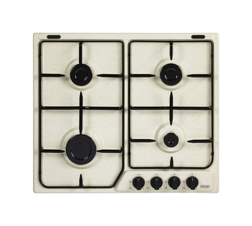 De Longhi SF46ASV Continuativi Piano a cottura a gas cm. 58 - sabbia