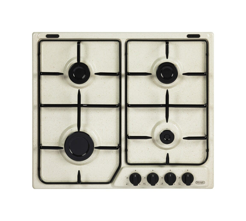 De Longhi SF46ASV Continuativi Piano a cottura a gas cm. 58 - sabbia