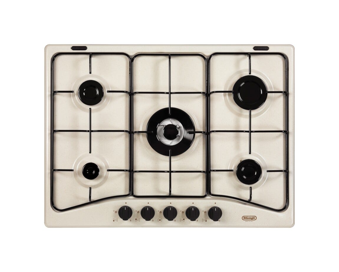 De Longhi SF 57 ASV Continuativi Piano a cottura a gas cm. 68 - avena