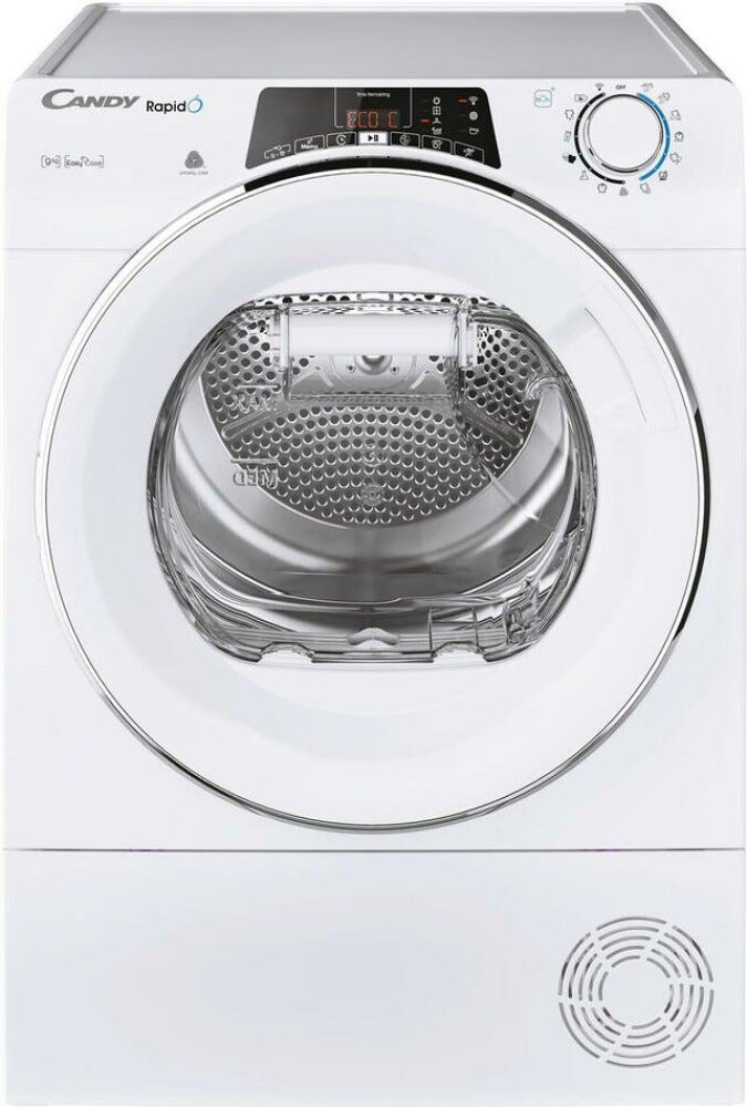 Candy ROE H9A2TCEX-S Rapidò Asciugatrice cm. 60 - capacità 9 kg - bianco