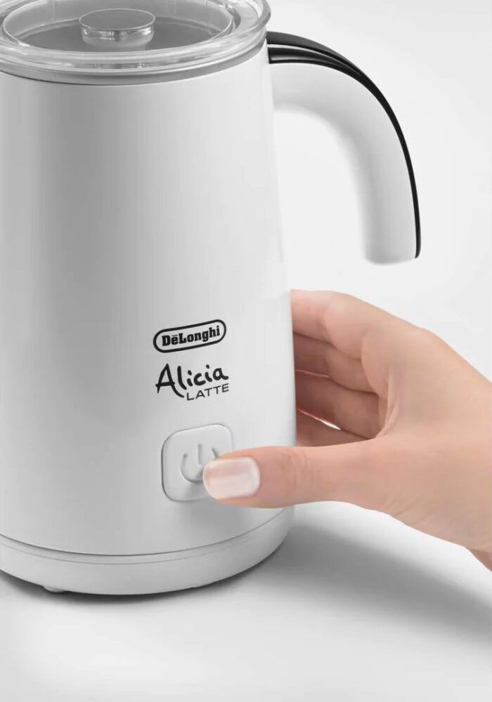 De Longhi EMF2 Alicia Montalatte elettrico - bianco