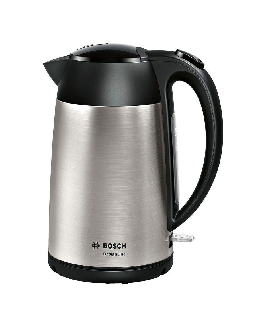 Bosch TWK3P420 DesignLine Bollitore elettrico da 1,7 l - inox