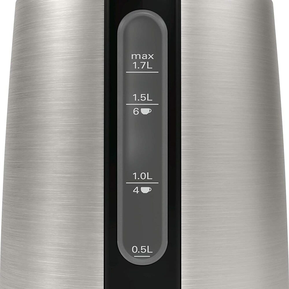 Bosch TWK3P420 DesignLine Bollitore elettrico da 1,7 l - inox