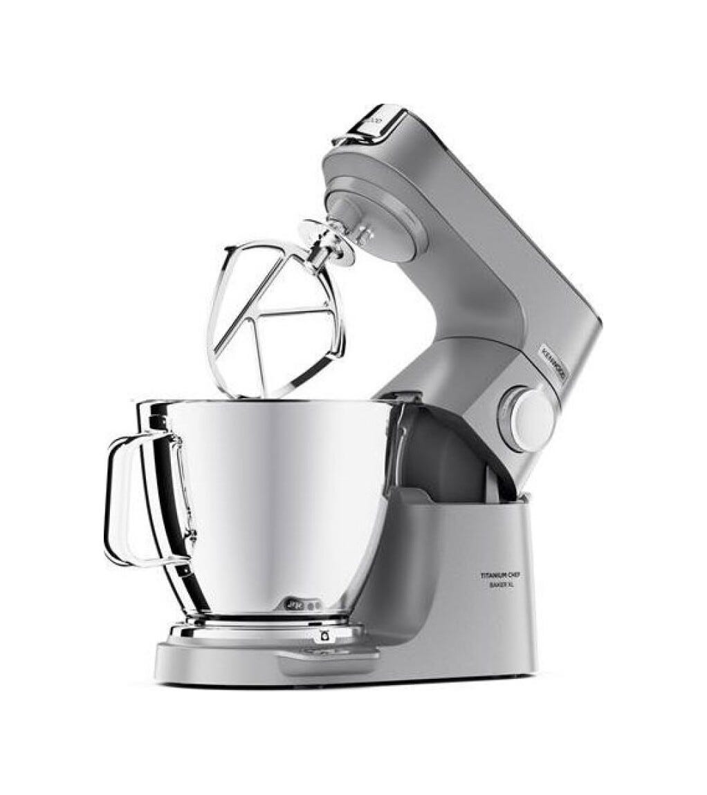 Kenwood KVL85.124SI Titanium Chef Baker XL Planetaria da 7 l - silver