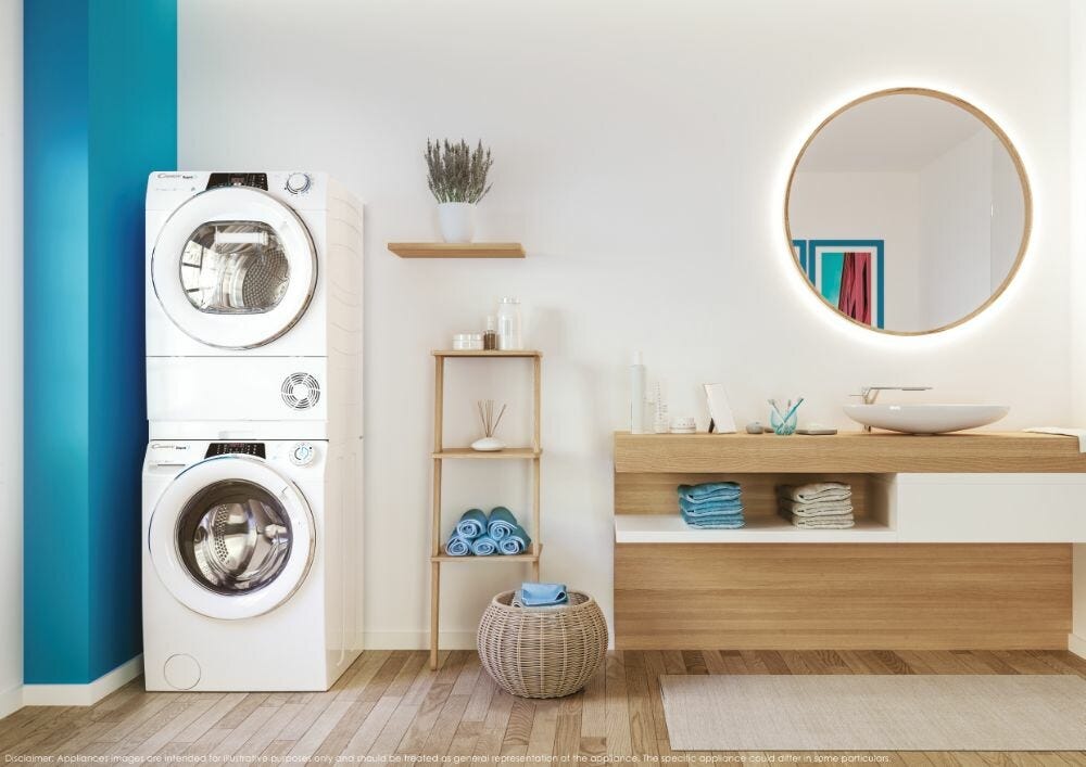 Hoover NDE H9A2TSBEXS-S H-DRY 500 Asciugatrice cm. 60 - capacità 9 kg - bianco
