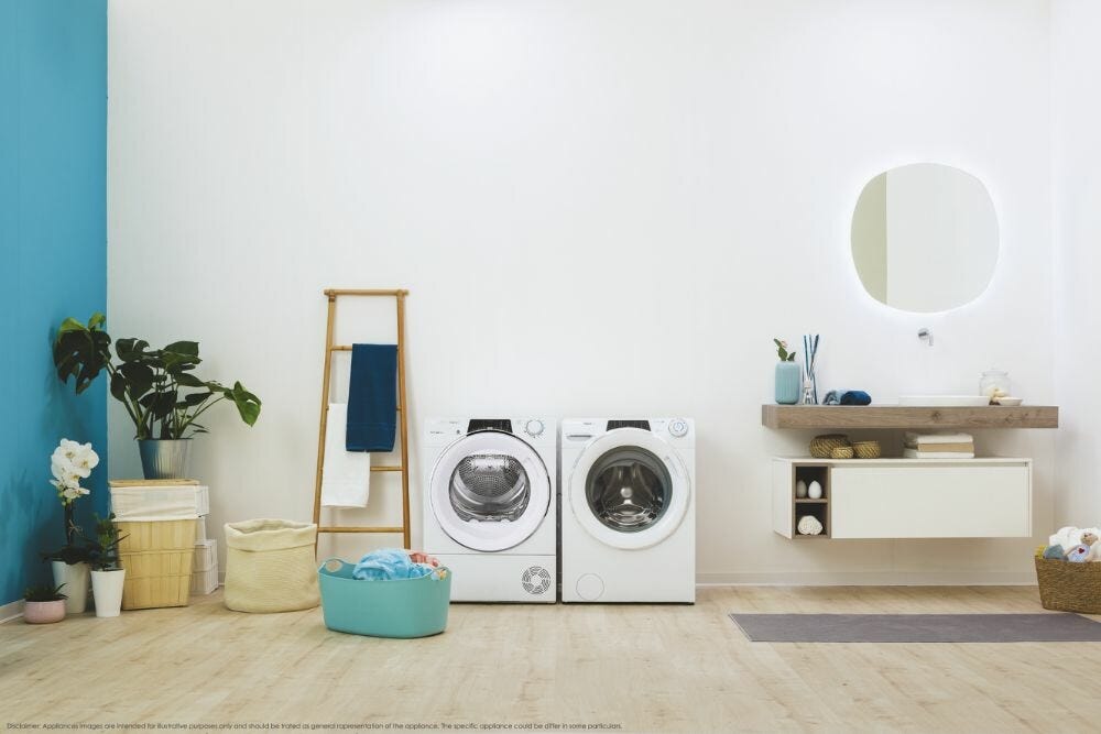 Hoover NDE H9A2TSBEXS-S H-DRY 500 Asciugatrice cm. 60 - capacità 9 kg - bianco