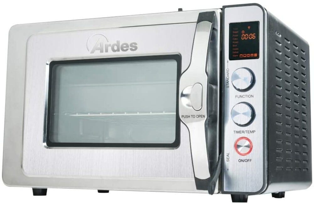 Ardes AR6430PR Carlomagno Forno elettrico a pressione cm 37 - inox