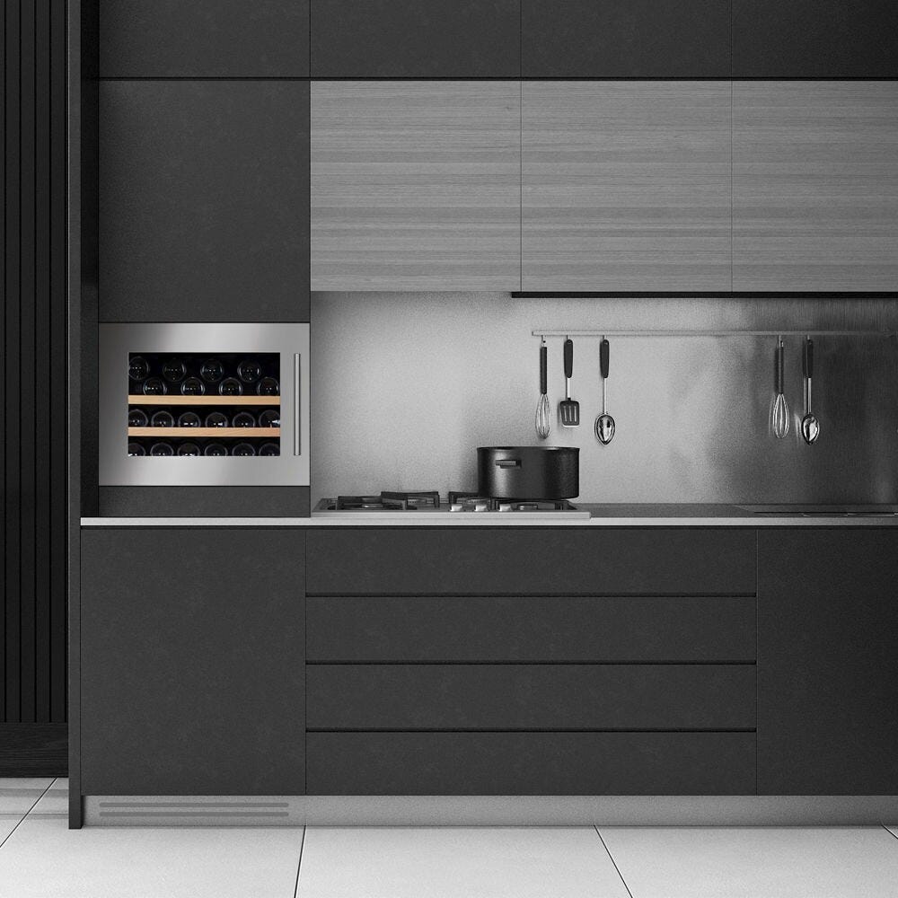Dunavox VS-18.46SS Soul-18 Cantina vini cm. 59 - 18 bottiglie - inox