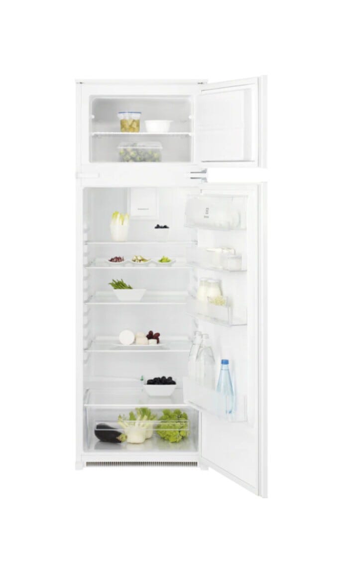 Electrolux KTB2DE16S Frigorifero con congelatore da incasso cm. 54 h. 158 - lt. 259