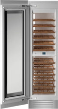 Bertazzoni WC605BLP2T Professional Cantina vini da incasso 60 cm, doppia zona, 80 bottiglie, apertura porta a sinistra, Panel Ready