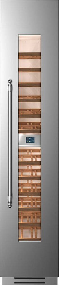 Bertazzoni WC455BRX2T Heritage Cantina vini da incasso 45 cm, doppia zona temperatura, 52 bottiglie con porta apertura dx - inox (maniglie NON incluse)