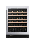 Dunavox UF-46.138SS Flow-46 Cantina vini cm. 60 - 46 bottiglie - inox