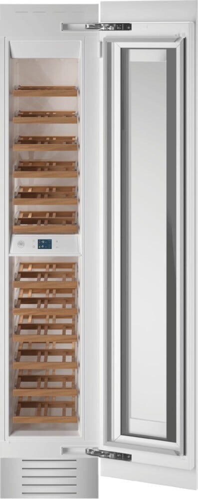 Bertazzoni WC455BRP2T Professional Cantina vini da incasso 45 cm, 52 bottiglie, doppia zona 4–18 °C, Touch & Scroll, apertura a destra, da pannellare (maniglie NON incluse)