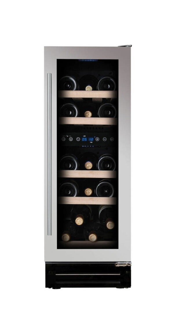 Dunavox UF-17.58DSS Flow-17 Cantina vini cm. 30 - 17 bottiglie - inox
