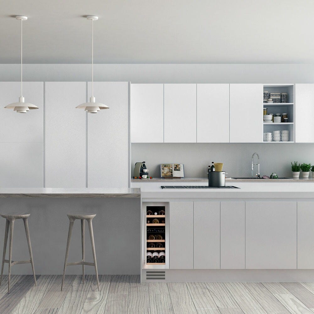 Dunavox UF-17.58DSS Flow-17 Cantina vini cm. 30 - 17 bottiglie - inox
