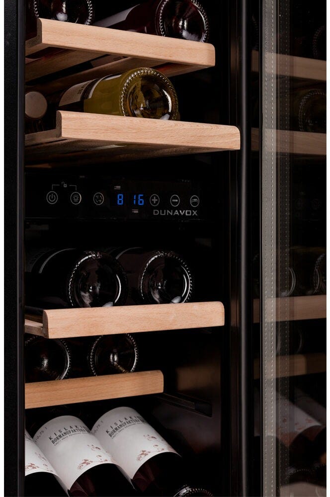 Dunavox UF-17.58DB Flow-17 Cantina vini cm. 30 - 17 bottiglie - nero