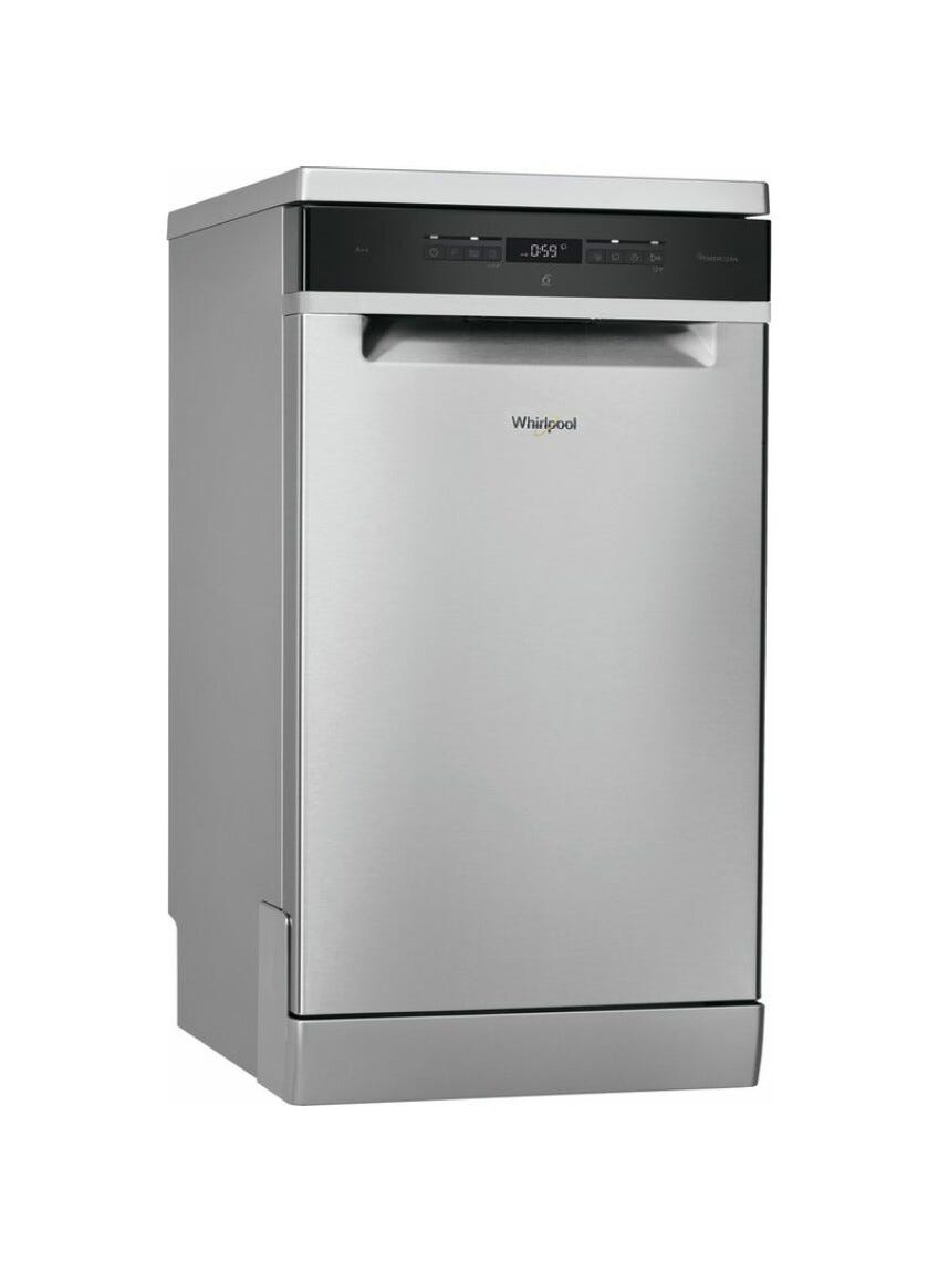 Whirlpool WSFO3T223PCX Lavastoviglie a libera installazione cm. 45 - 10 coperti - inox