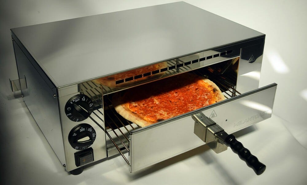 Milantoast 015058 Fornetto per pizza - inox
