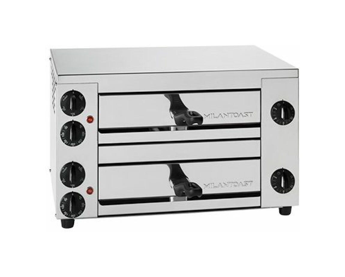 Milantoast 015058GLA Fornetto per pizza - inox