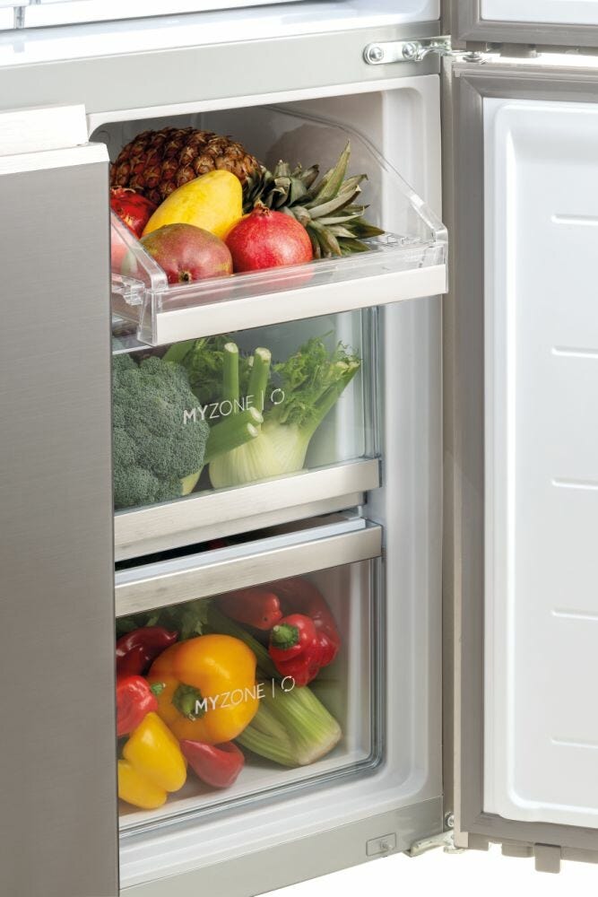 Haier HTF508DGS7 Cube 83 Serie 7 Frigorifero con congelatore 4 porte - cm. 83 h 190 - lt. 537 - silver