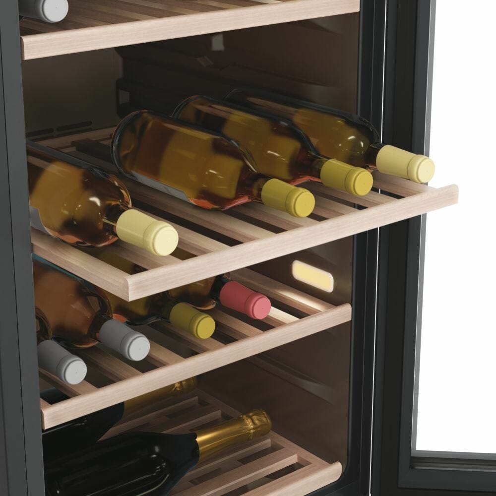 Haier HWS77GDAU Wine Bank 50 Serie 7 Cantina vini cm. 50 - 77 bottiglie - nero