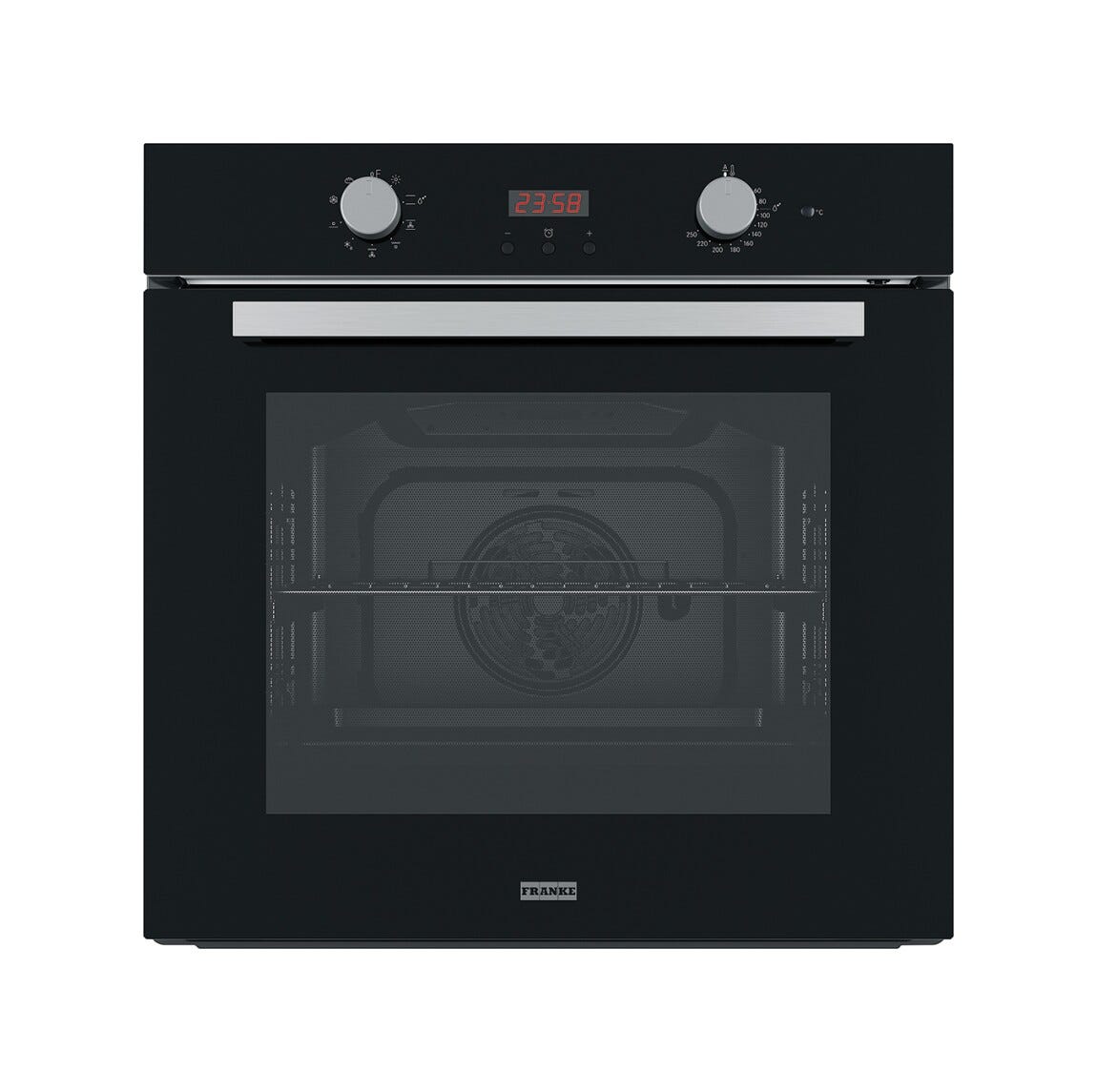 Franke FSL 86 H BK Linear Forno elettrico multifunzione cm 60 - cristallo nero