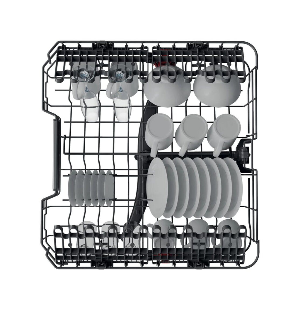 Whirlpool WIP4T133PES Lavastoviglie integrata totale cm. 60 - 14 coperti