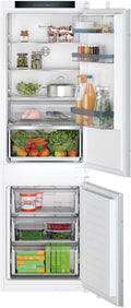 Bosch KIN86VSE0 4 Frigorifero combinato da incasso Bosch KIN86VSE0 Serie 4, 260 litri, NoFrost, VitaFresh XXL, classe E, h 177 cm