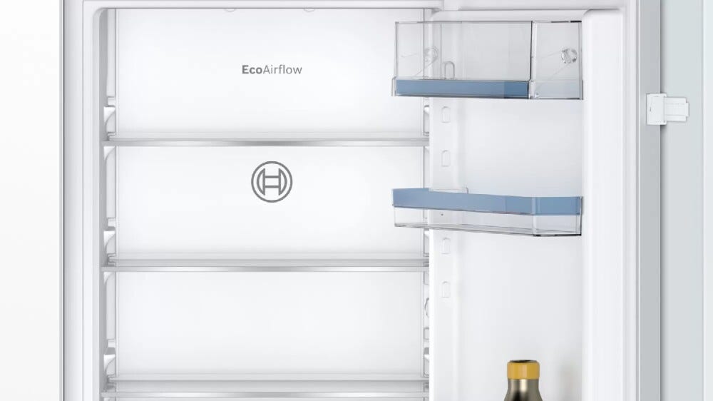 Bosch KIN86VSE0 4 Frigorifero combinato da incasso Bosch KIN86VSE0 Serie 4, 260 litri, NoFrost, VitaFresh XXL, classe E, h 177 cm