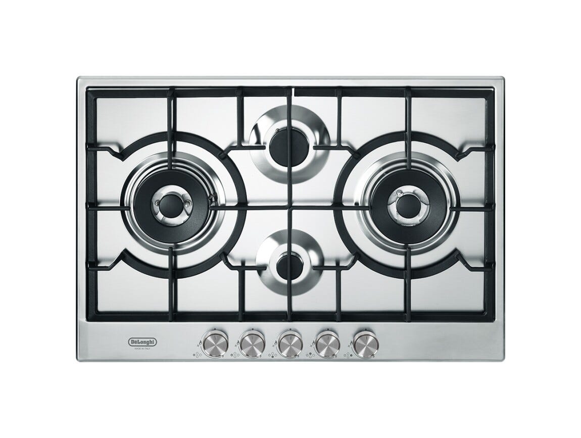 De Longhi NSL475X Life Piano a cottura a gas cm. 75 - inox