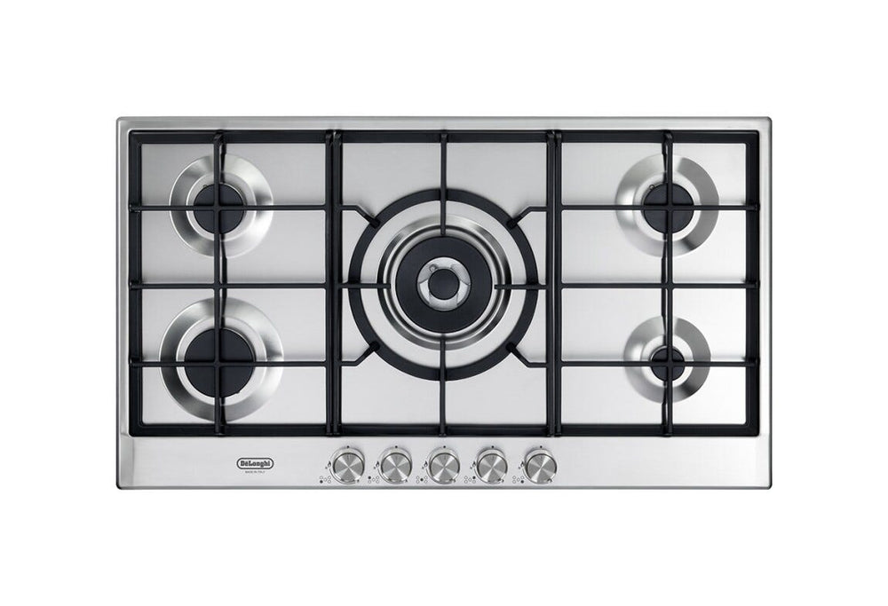 De Longhi NSL590X Life Piano a cottura a gas cm. 90 - inox