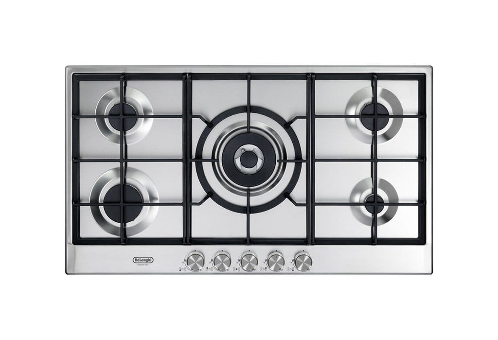 De Longhi NSL590X Life Piano a cottura a gas cm. 90 - inox