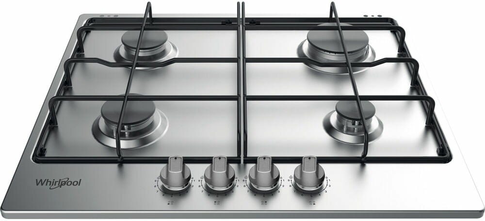 Whirlpool TKRL 650 IX Piano a cottura a gas cm. 55 - inox