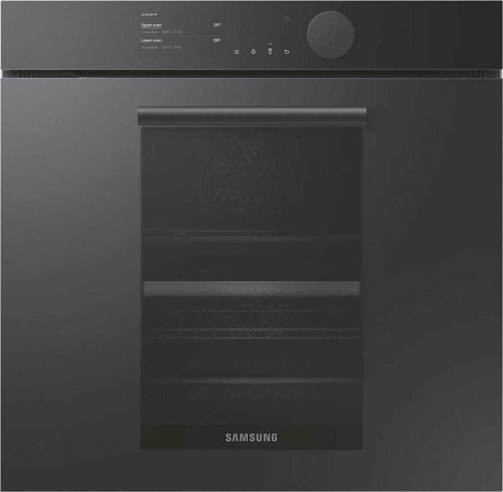 Samsung NV75T9579CD Infinity Line Forno elettrico pirolitico multifunzione cm. 60 - grafite