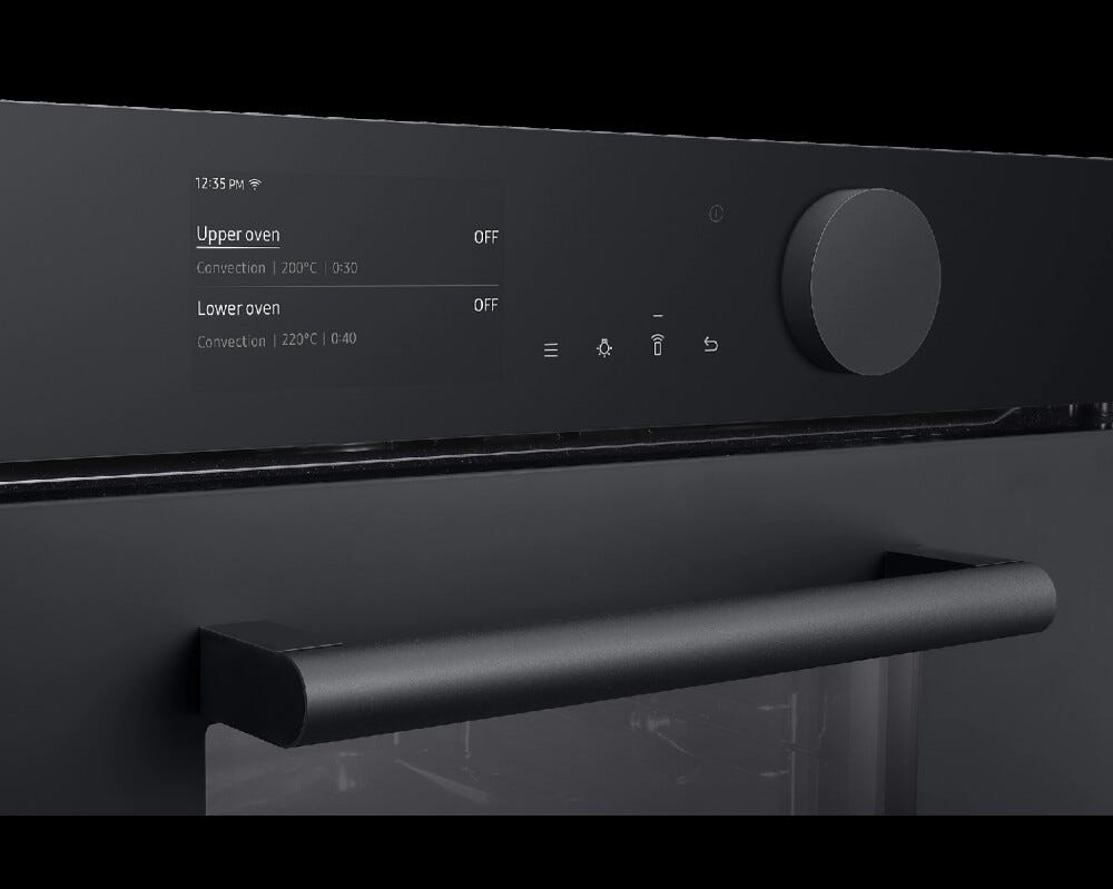 Samsung NV75T9579CD Infinity Line Forno elettrico pirolitico multifunzione cm. 60 - grafite