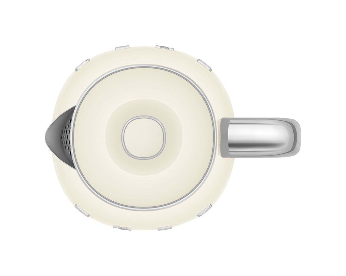 Smeg Selection KLF05CREU 50's Style Mini Bollitore - panna lucido