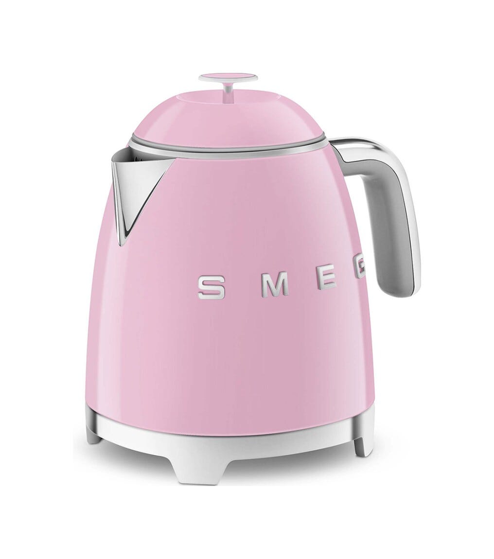Smeg Selection KLF05PKEU 50's Style Mini Bollitore - rosa Lucido