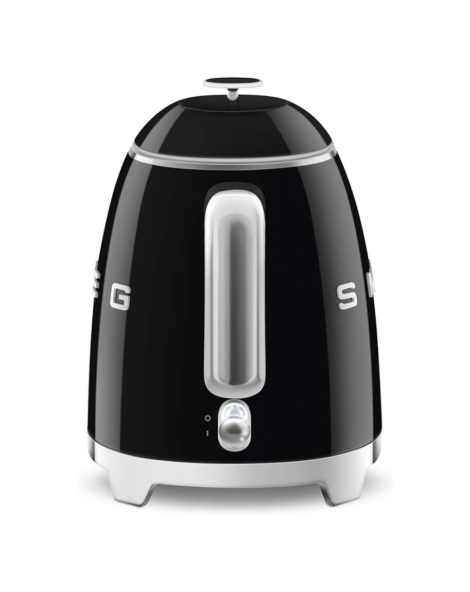 Smeg Selection KLF05BLEU 50's Style Mini Bollitore - nero Lucido