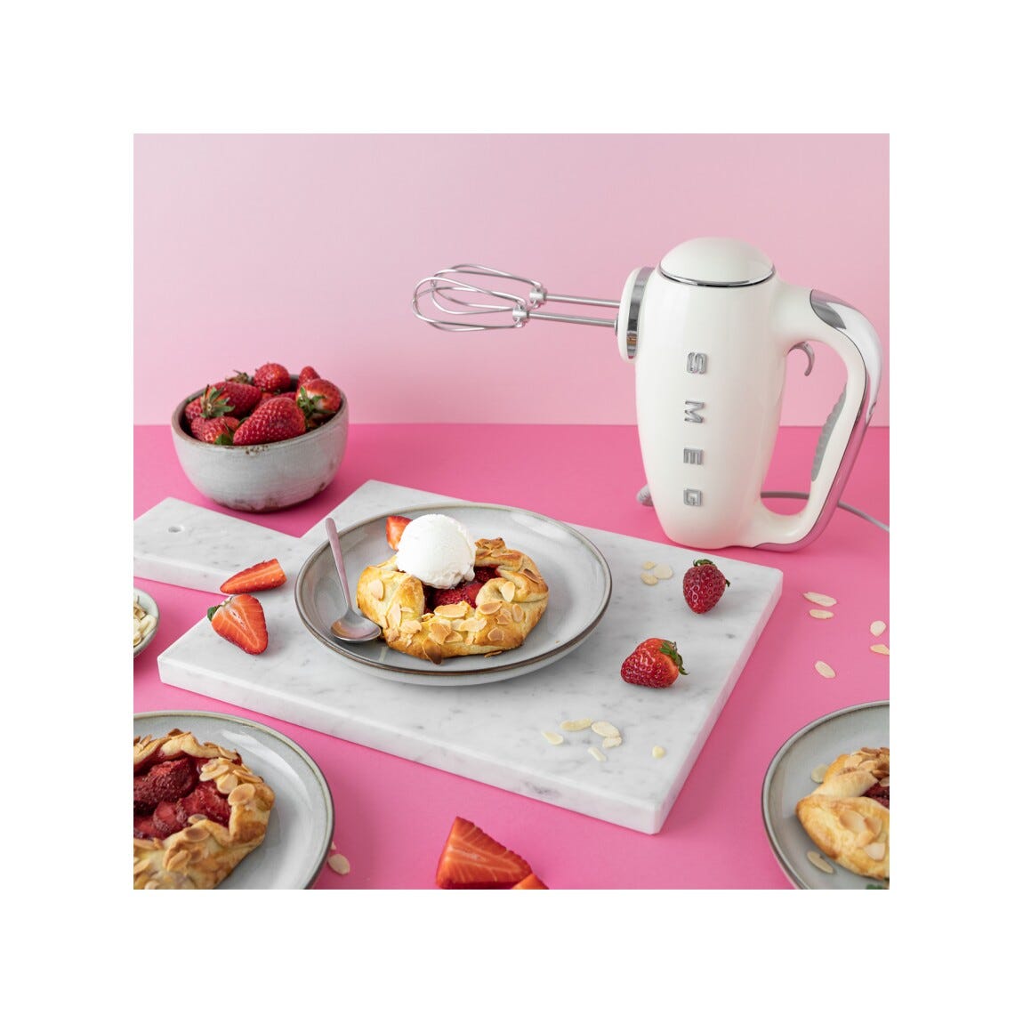 Smeg Selection HMF01WHEU 50's Style Sbattitore - bianco Lucido