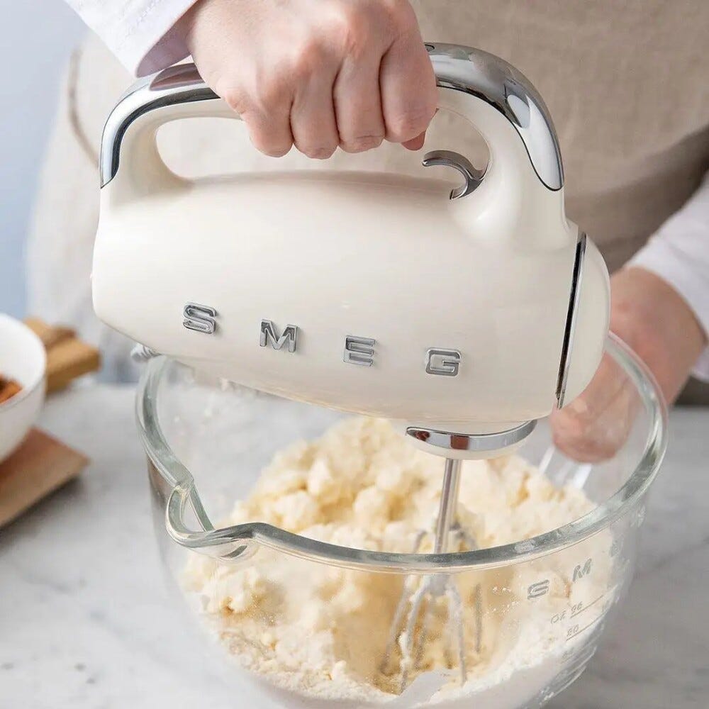 Smeg Selection PED HMF01CREU 50's Style Sbattitore - panna Lucido