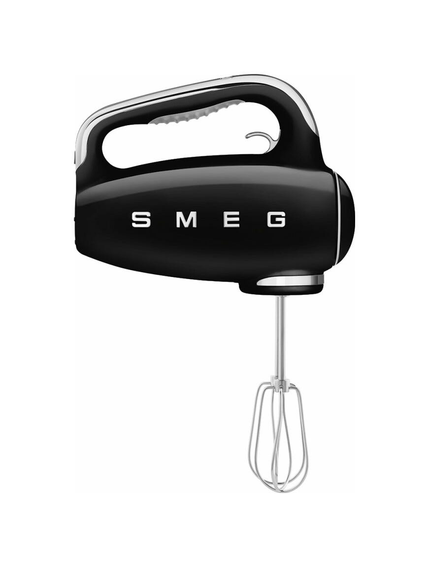 Smeg Selection PED HMF01BLEU 50's Style Sbattitore - nero Lucido