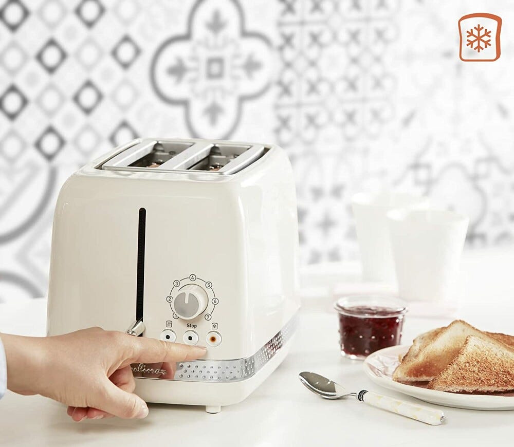 Moulinex LT300 Tostapane a 2 scomparti - avorio