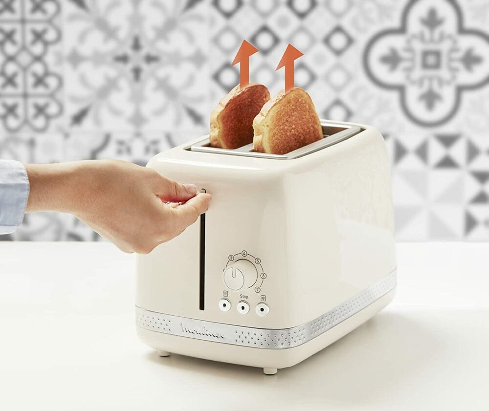 Moulinex LT300 Tostapane a 2 scomparti - avorio
