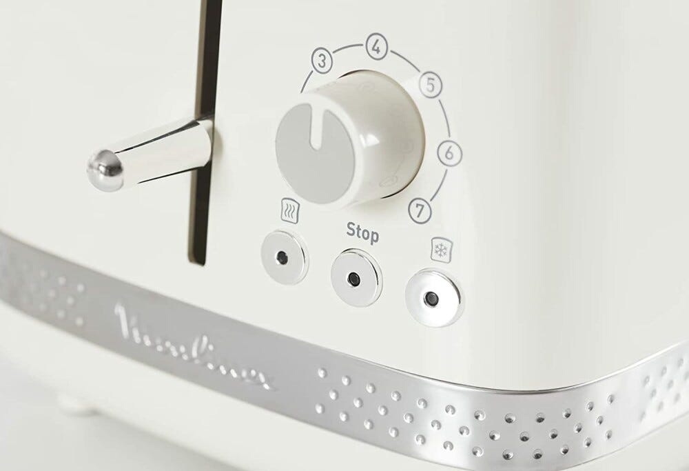 Moulinex LT300 Tostapane a 2 scomparti - avorio