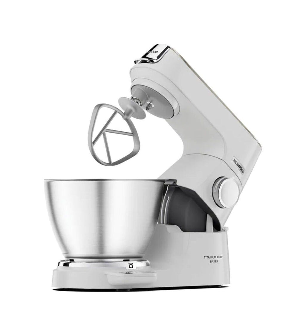 Kenwood KVL65.001WH Titanium Chef Baker XL Planetaria da 5 l - bianco