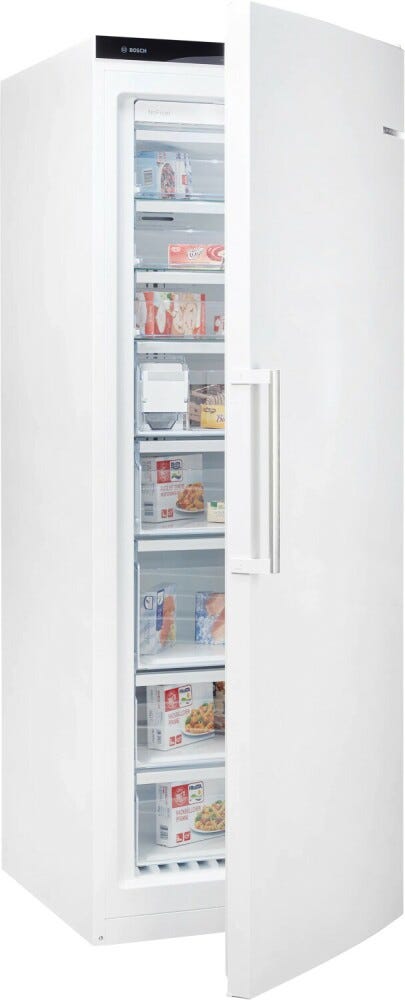 Bosch GSN58AWCV 6 Congelatore verticale a libera installazione cm. 70 h. 191 - lt. 366 - bianco