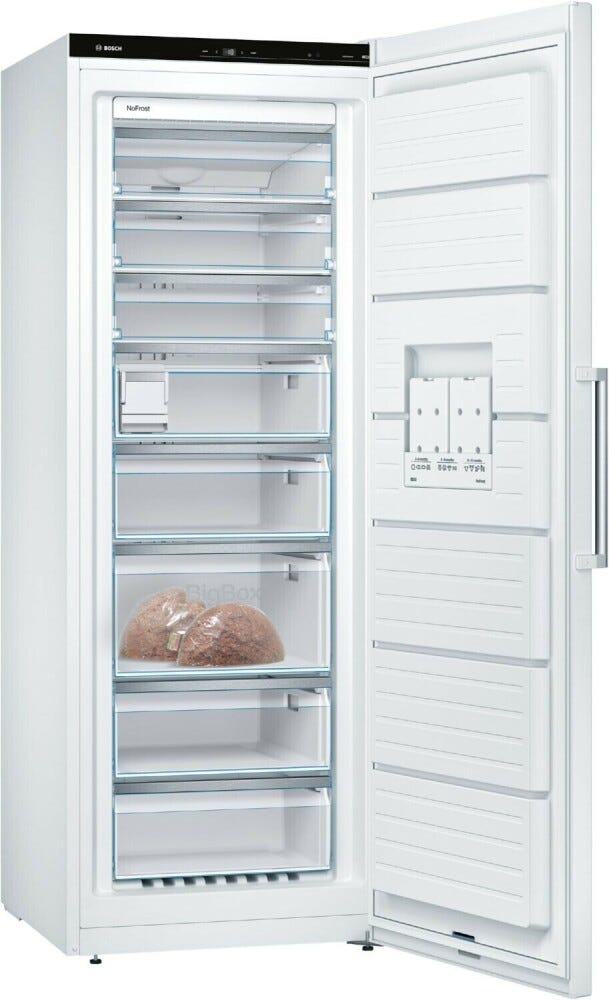 Bosch GSN58AWCV 6 Congelatore verticale a libera installazione cm. 70 h. 191 - lt. 366 - bianco
