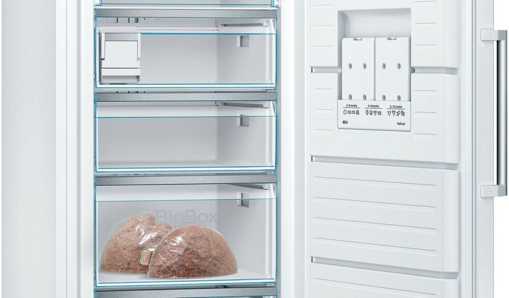 Bosch GSN58AWCV 6 Congelatore verticale a libera installazione cm. 70 h. 191 - lt. 366 - bianco